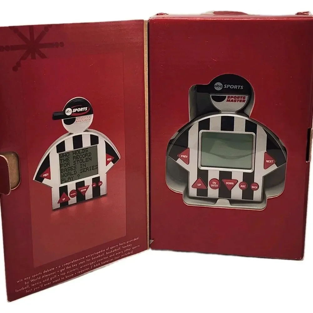 EXCALIBUR ABC SPORTS SPORTS MASTER HANDHELD ELECTRONIC GAME